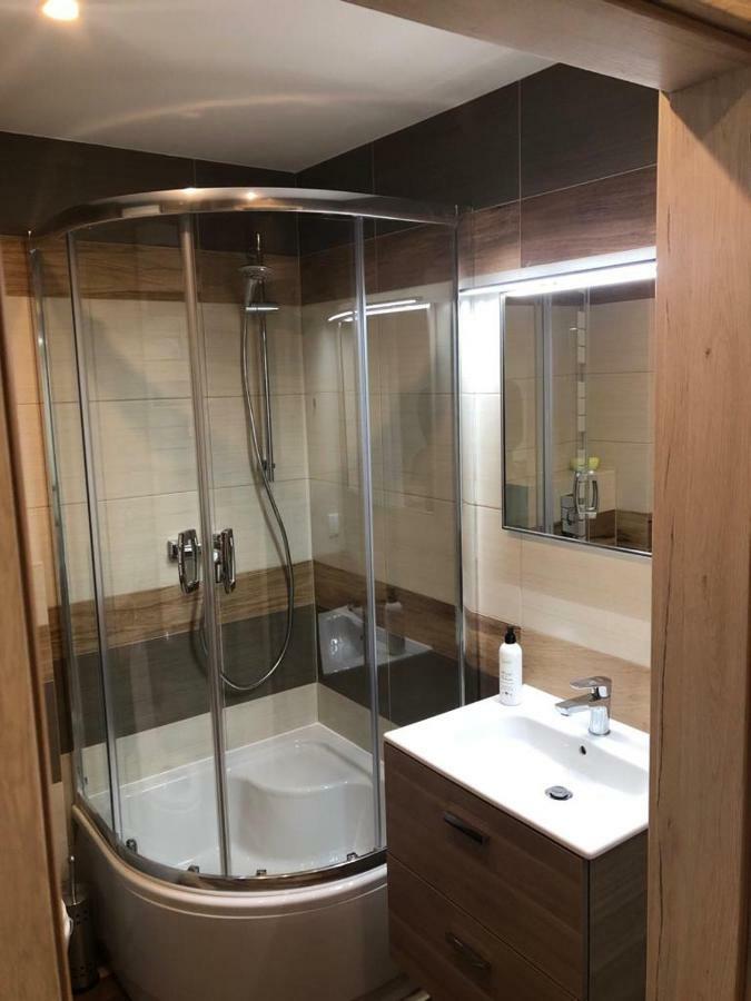Apartamento Bursztyn Blu Mare Łukęcin Exterior foto
